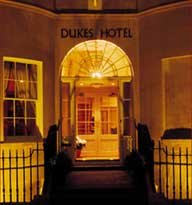 Dukes Hotel, Bath, Somerset