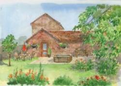 Clematis Cottage at Priory Garden Cottages, Chapel St Leonards, Lincolnshire