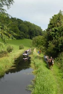 Montgomery Canal, Montgomery, Mid Wales