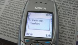 First Text Message Sent