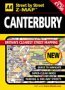 AA Street by Street Z-Map Canterbury