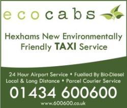 Ecocabs, Hexham, Northumberland