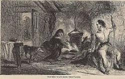 King Alfred Burns the Cakes