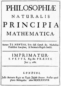 Newton’s Principia Published