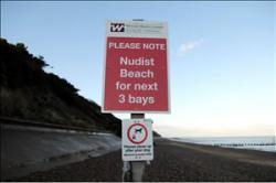 Britains 1st nudist beach opens