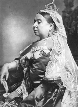 Queen Victoria crowned