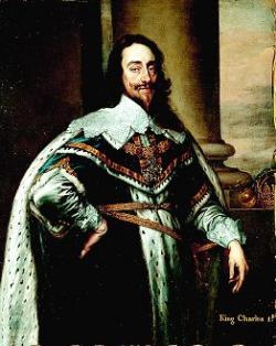 Charles I arrests parliamentarians and starts civil war