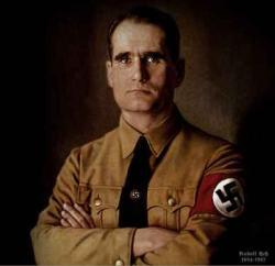 Rudolf Hess lands in Scotland
