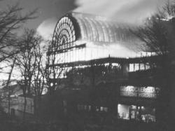 Crystal Palace destroyed by fire